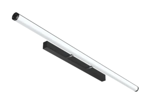 Pure Mirror Light Round/Tiltable 20W Black