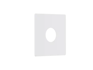 Pure Magnetinc Faceplate for Pure Indoor Step Light      55 x 55mm  Round Optics White