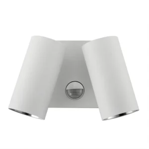 Pure Twin Luxe Outdoor Spot Light with Sensor 16W  White