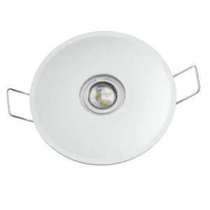 Pure IP Rated Recessed Emergency Light D63 6W   Non Maintained ?P65   White
