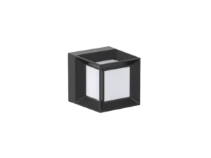 Pure Urban Square Wall Light 8W Black