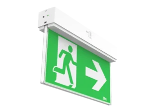 Pure Surface Mount Exit Light 24M Double Sided  1W   Maintained IP20
