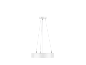 Suspension Kit with Ceiling Rose for Pure Platinum Oyster Lights White