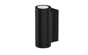 Pure Up/Down Round Wall Light 15W Black