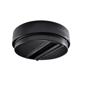 Pure Surface Mount Plate for 3-Circuit Track        Black