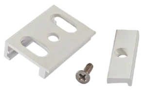Surface Mount Bracket for Pure 3-Circuit Track        White