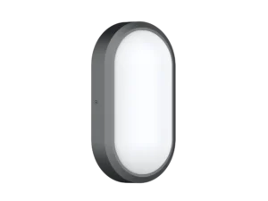 Pure Platinum Bunker Light Oval 10W Black