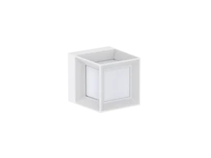 Pure Urban Square Wall Light 8W White