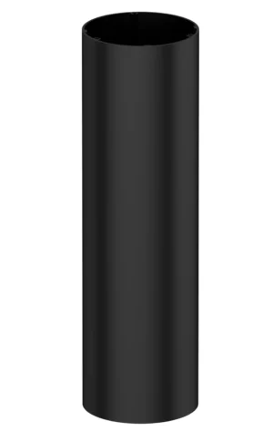 1000mm Bollard Mount for Pure Bollard Light      Ø100mm Diameter Black