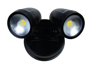 Pure Twin Outdoor Spot Light 26W Black
