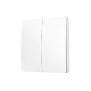 Pure Wireless Switch        2-Gang Rocker Switch White