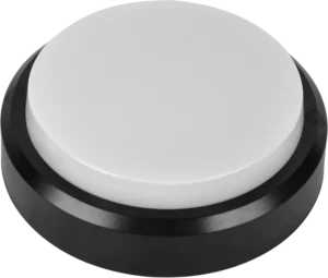 Pure Eco Bunker Light Round 8W Black