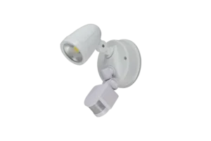 Pure Single Outdoor Spot Light with Sensor 13W White